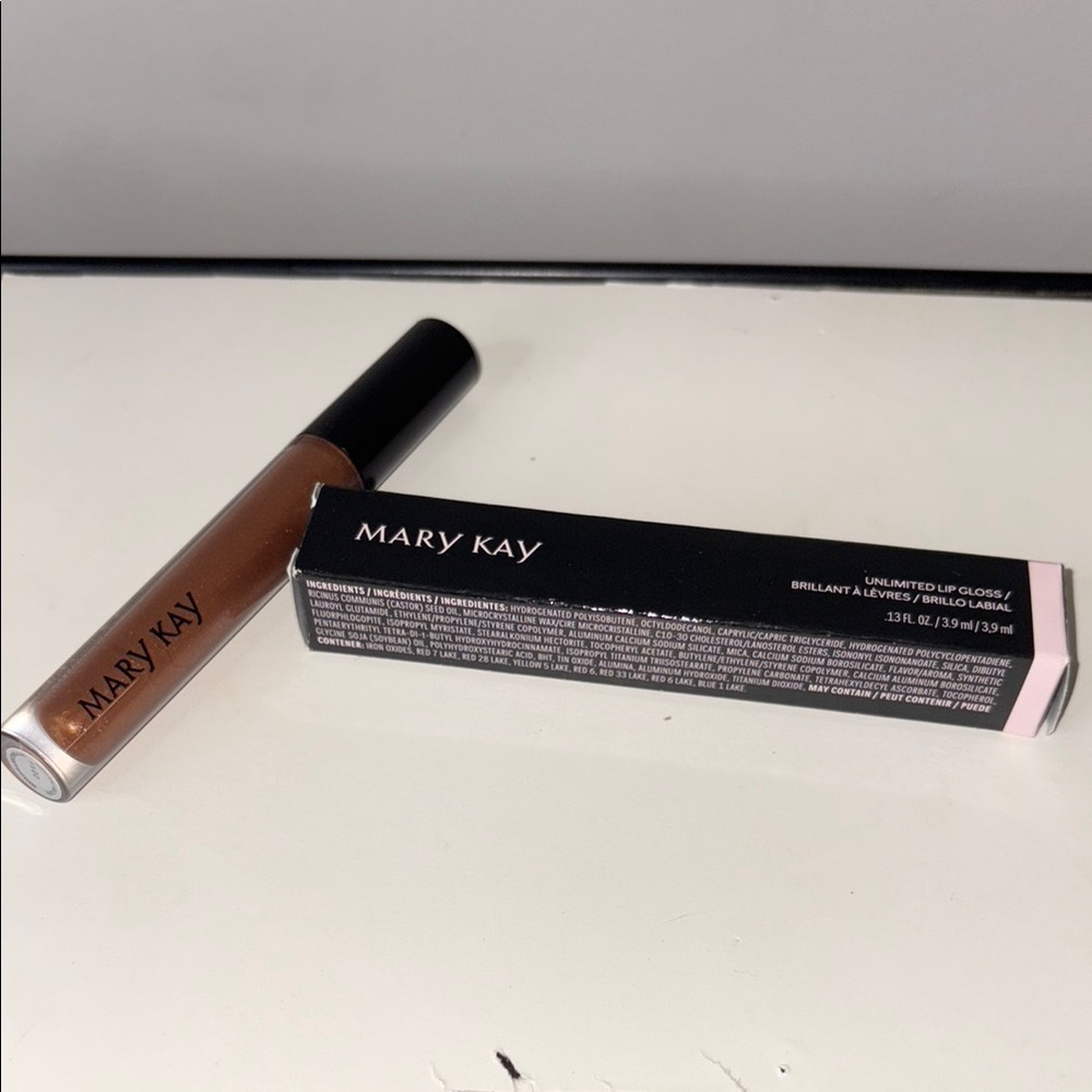 Mary Kay Copper Aura Unlimited Lip Gloss - Shimmering Brown
